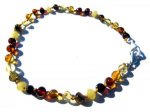 Adjustable Amber Anklet / Bracelet